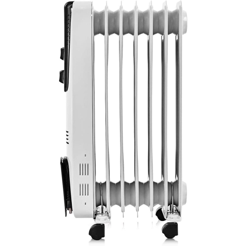 Gymax 1500W Oil Filled Radiator Heater Portable Space Heater w/ 3 Heat Settings