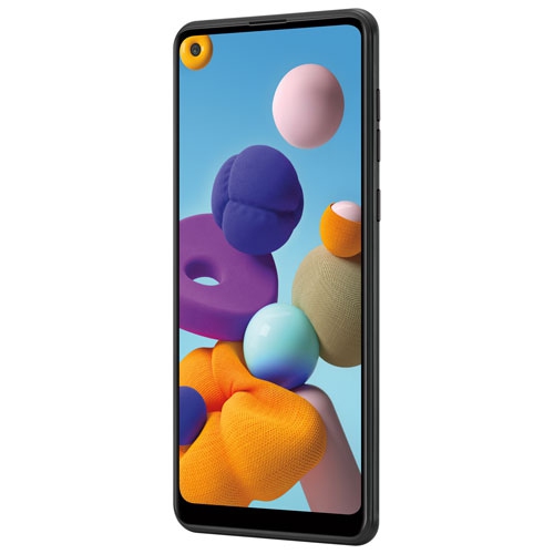 Open Box - Samsung Galaxy A21 32GB - Crush Black - Unlocked