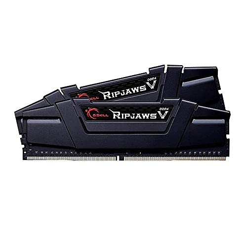 Ripjaws V Series 32GB 288-Pin SDRAM (PC4-25600) DDR4 3200 CL16-18-18-38 1.35V Dual Channel Desktop Memory Model F4-3200C16D-32GVK
