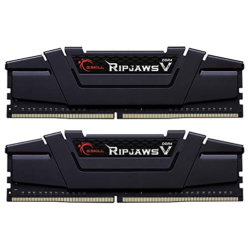Ripjaws V Series 32GB 288-Pin SDRAM (PC4-25600) DDR4 3200 CL16-18-18-38 1.35V Dual Channel Desktop Memory Model F4-3200C16D-32GVK