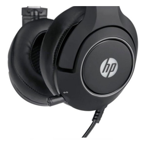 HP - 7.1 Surround Wired Gaming Headset with Microphone and Backlight, 2.2 Meter Cable, Black