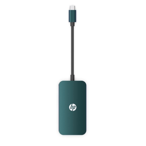 HP - USB C 3.1 Male to HDMI, VGA and Display Port Adapter, HDMI 4k, DP 4k, VGA 1080P, Black