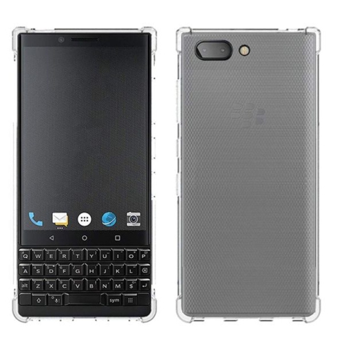 【CSmart personnalisé personnalisé personnalisé personnalisé ultramince, étui souple en TPUR souple pour BlackBerry KeyTwo Key, transparent