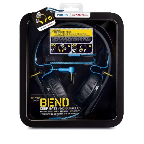 PHILIPS Oneil SHO4200 headphones Blue