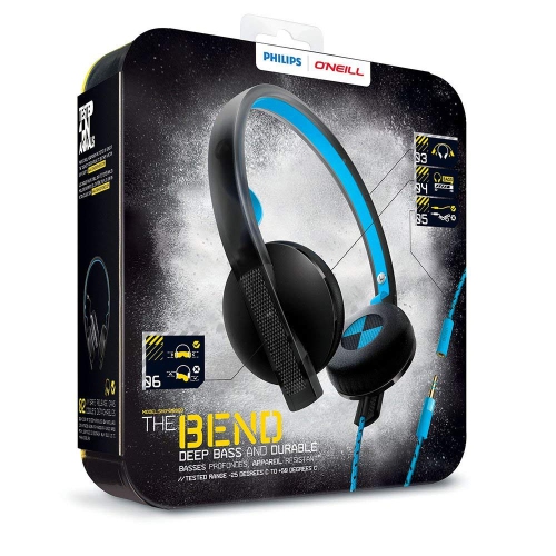 PHILIPS Oneil SHO4200 headphones Blue
