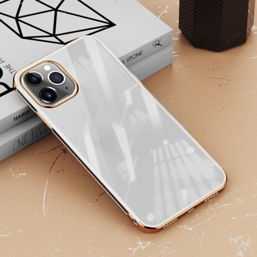 Pandaco Gold Trim Clear Case For Iphone 12 Pro Max Best Buy Canada