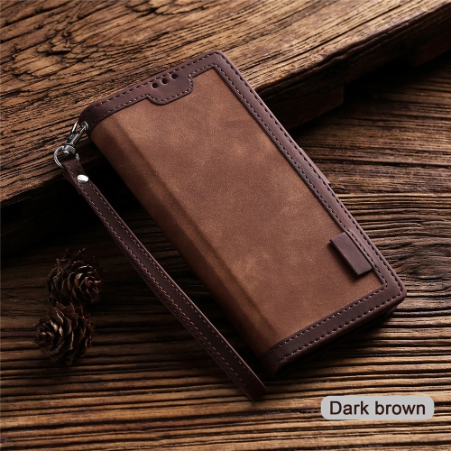 Étui portefeuille magnétique en cuir de luxe avec porte-carte Support de téléphone couvre-téléphone pour S20 PLUS de Samsung