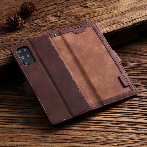 Luxury Retro Leather Magnetic Wallet Case Card Holder Stand Phone Cover Coque For Samsung S20