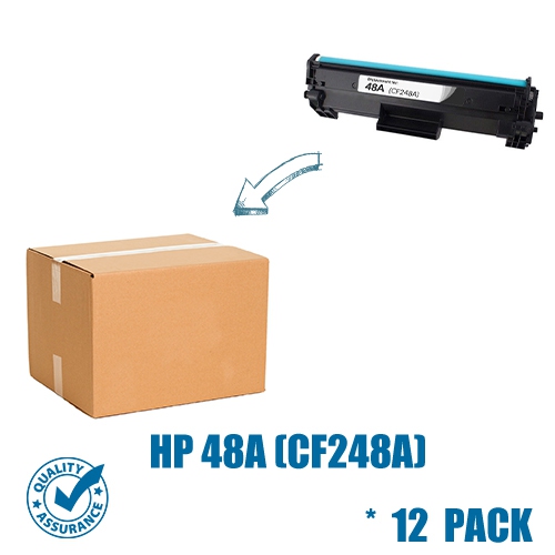 Printer Pro™ Compatible Replacement for 12 PK HP 48A/48A/hp48/hp48A Black Toner Cartridge - HP LaserJet Pro MFP M15a M15w M16 MFP M28a MFP M28w MFP