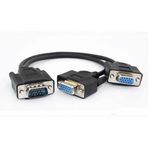 Free Shipping! HYFAI Serial COM RS-232 Splitter Cable, Straight-Through ...