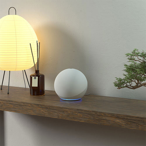 Concentrateur de maison intelligente Amazon Echo avec Alexa - Blanc glacier