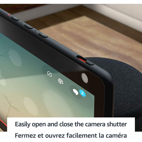 Echo Show 10 d'Amazon avec Alexa - Blanc glacier