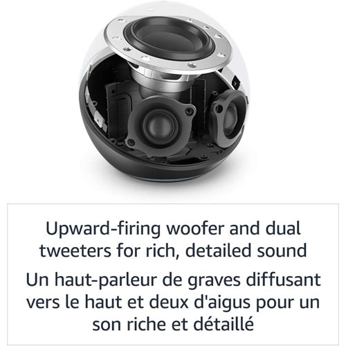 Concentrateur de maison intelligente Amazon Echo avec Alexa - Anthracite