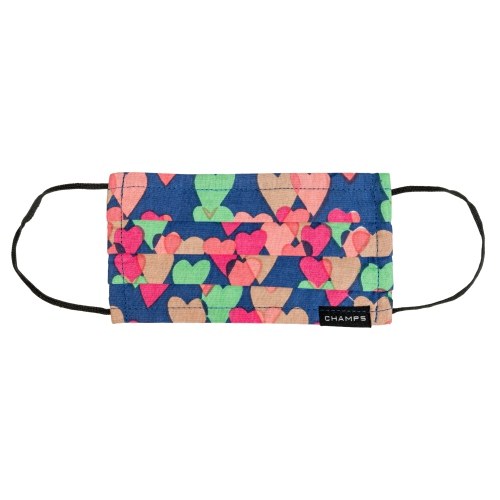 ENSEMBLE de 3 masques à 3 couches en coton pour filles DE CHAMPS