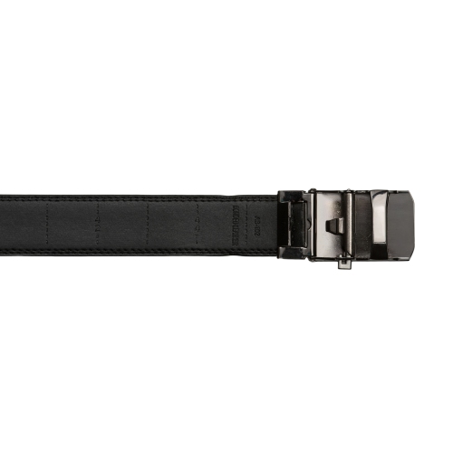 CHAMPS Leather Automatic and Adjustable Belt, Black