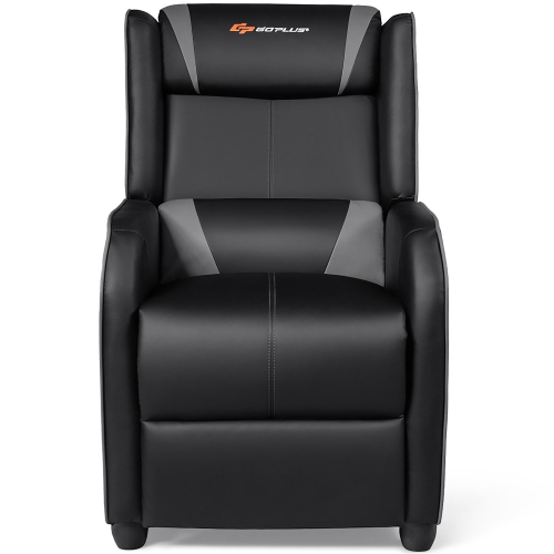 Goplus Massage Gaming Recliner Chair Single Living Room Sofa Home Theater Seat