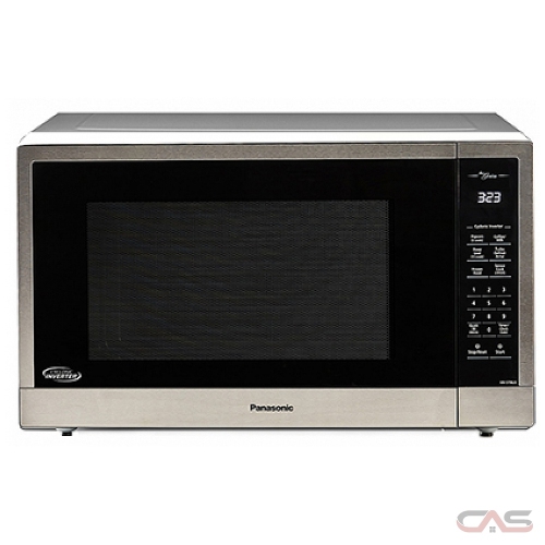 Panasonic NNST96JS Countertop Microwave 2.2 cu. ft. 1200W Watts - Stainless Steel - Referbished