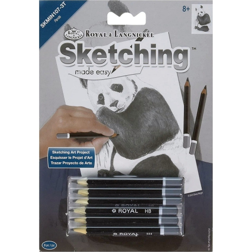 Mini Sketching made easy Panda