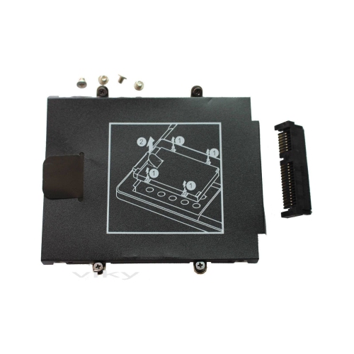 HP EliteBook Folio 9470M 9480M SATA Hard Drive Caddy with Connector - Brand New