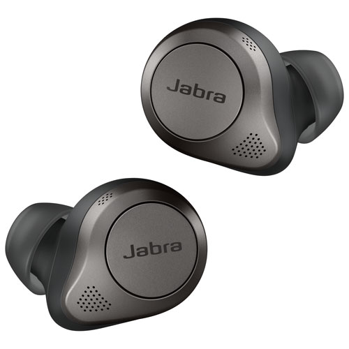 Jabra Elite 85t In-Ear Advanced Active Noise Cancelling Truly Wireless Headphones - Titanium Black