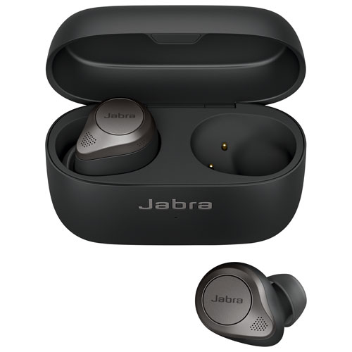 Jabra Elite 85t In-Ear Advanced Active Noise Cancelling True Wireless Earbuds - Titanium Black