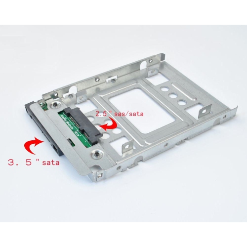 New HP 2.5 SSD to 3.5 Adapter Converter HDD Bay Bracket 654540-001