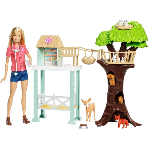 Barbie Animal Rescuer Doll & Playset