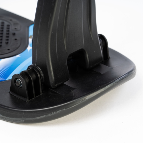 PRISP Foldable Snow Scooter for Kids with Grip Handle; Snowboard Type Board with Handlebar