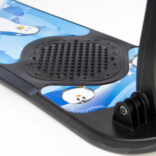 PRISP Foldable Snow Scooter for Kids with Grip Handle; Snowboard Type Board with Handlebar