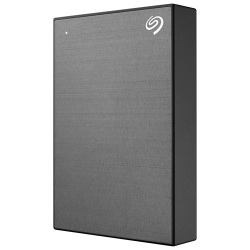 Seagate One Touch 1TB USB 3.0 Portable External Hard Drive - Grey