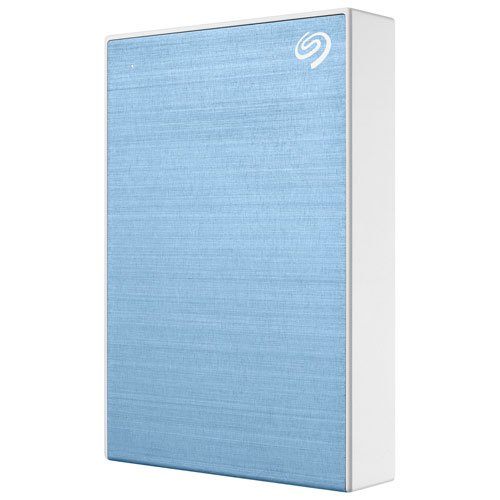 Seagate One Touch 5TB USB 3.0 Portable External Hard Drive - Blue