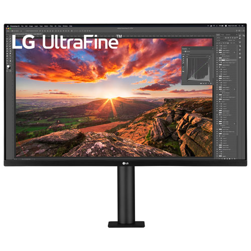 LG UltraFine Display Ergo 31.5" 4K Ultra HD 60Hz 5ms GTG IPS LED FreeSync Gaming Monitor