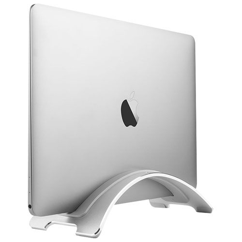 Twelve South BookArc Vertical Laptop Stand for MacBook - Silver
