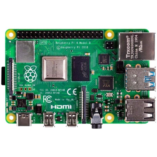 Raspberry Pi 4 Model B 2019 Quad Core 64 Bit WiFi Bluetooth