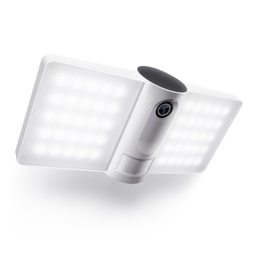 Geeni Sentry Smart Wi-Fi Floodlight and 1080P HD Security Camera - White