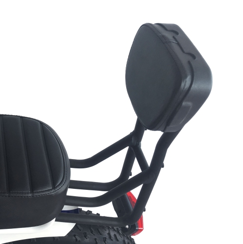 Coussin de siège arrière pour dossier de vélo électrique Addmotor avec cuir PU épais et doux