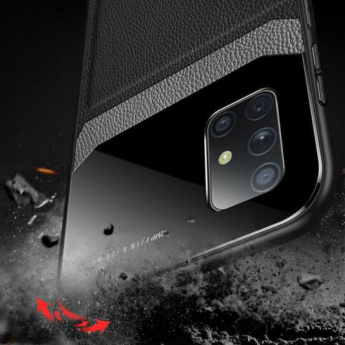 Leather case back cover Protective Cover Phone Case Glass Back Shell For Samsung Galaxy Note 20
