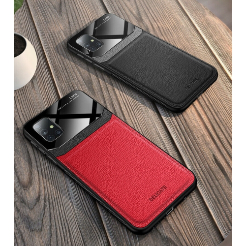 Étui en Cuir de PU Anti Choc Coque Mat Ultra Fine Slim Dure Etui de Protection Pour Samsung Galaxy Note 20