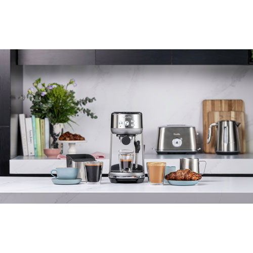 Machine à espresso Bambino de Breville - Acier inoxydable brossé