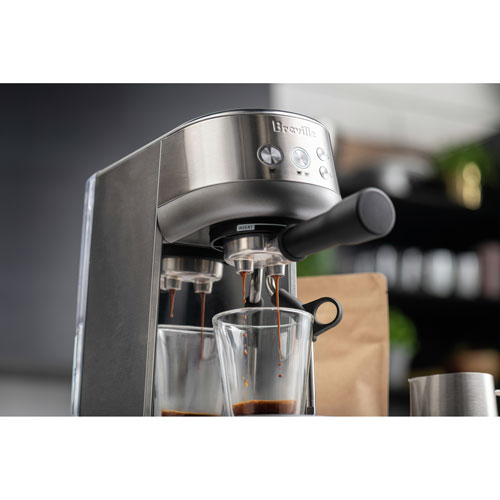 Machine à espresso Bambino de Breville - Acier inoxydable brossé