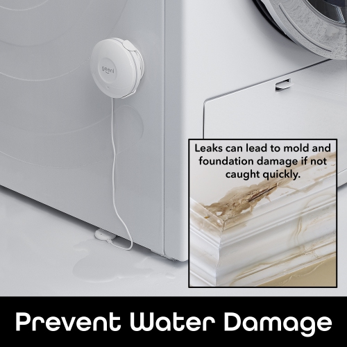Geeni Smart Wi-Fi Water and Flood Sensor - White