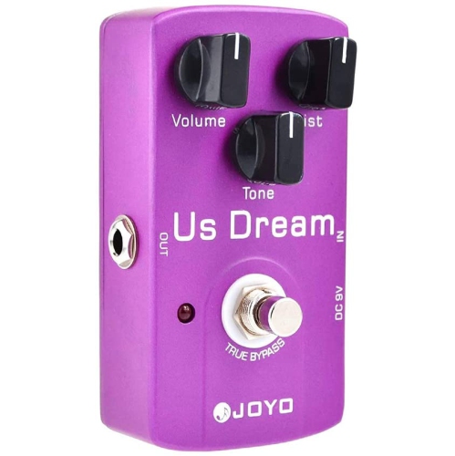 JOYO US Dream High-Gain Distortion Pedal Simulates Driven Tube Amplifier for Electric Guitar Effect