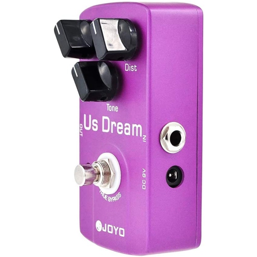 JOYO US Dream High-Gain Distortion Pedal Simulates Driven Tube