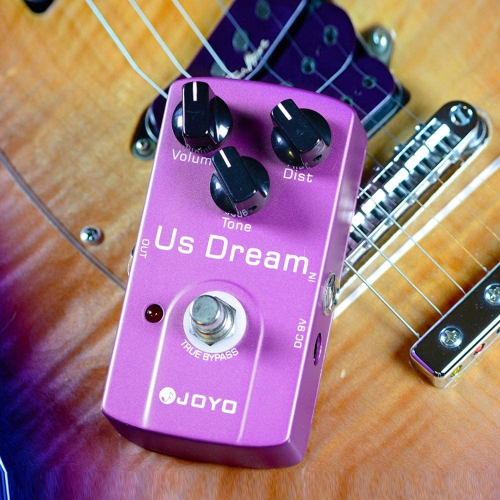 JOYO US Dream High-Gain Distortion Pedal Simulates Driven Tube