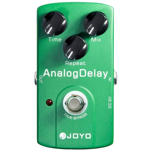 JOYO Analog Delay Effect Pedal to Get Mild and Mellow Circuit Delay for Electric Guitar Effect
