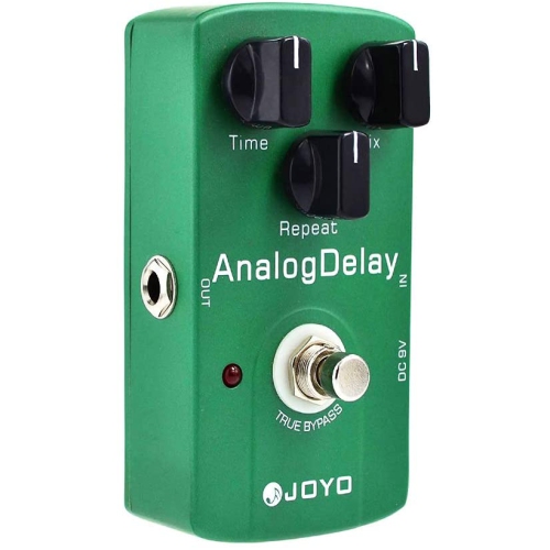 JOYO Analog Delay Effect Pedal to Get Mild and Mellow Circuit Delay for Electric Guitar Effect