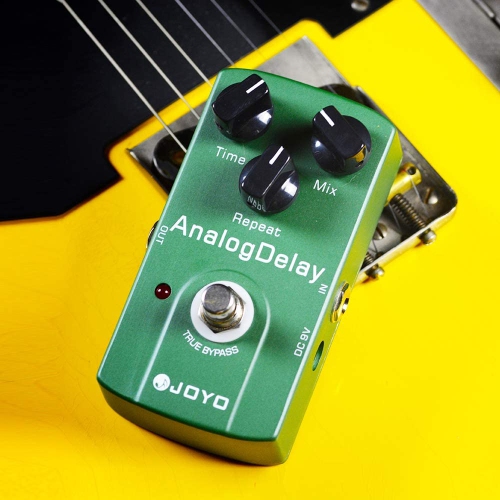 JOYO Analog Delay Effect Pedal to Get Mild and Mellow Circuit Delay for Electric Guitar Effect