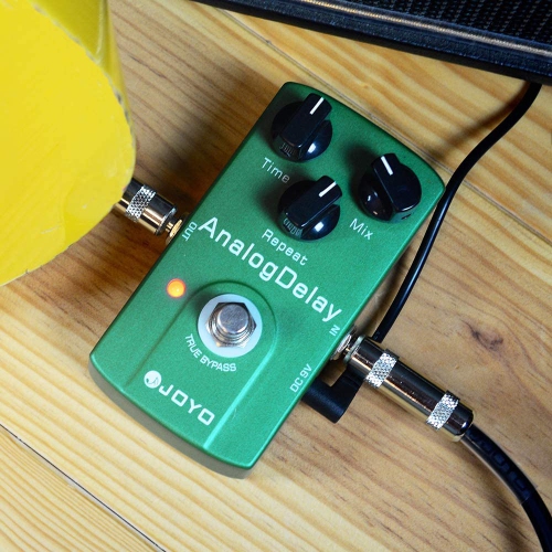 JOYO Analog Delay Effect Pedal to Get Mild and Mellow Circuit Delay for Electric Guitar Effect