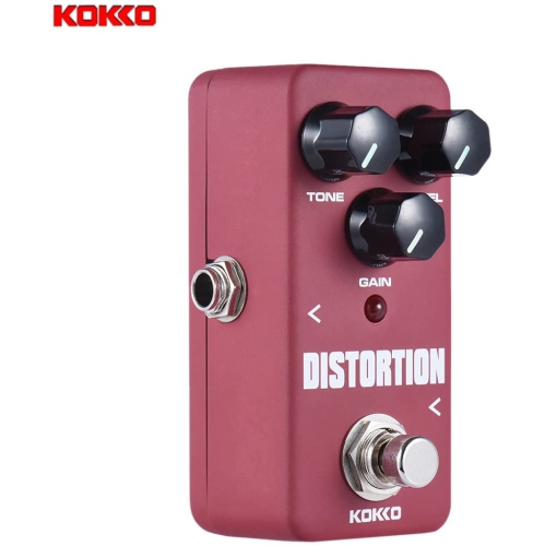 Pédale d’effet de distorsion KOKKKKO FDS2 Mini pédale d’effets de guitare portable