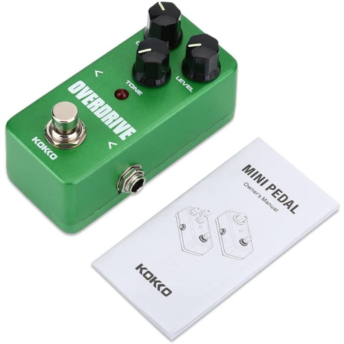 FOD3 Guitar Effect Pedal, Mini Overdrive Tube Sound Processor for Guitar Bass